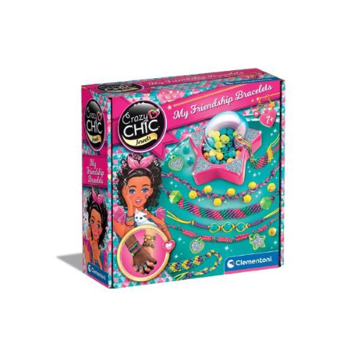 CLEMENTONI CRAZY CHIC MYF RIENDSHIP BRACELETS SET PER REALIZZARE BRACCIALETTI